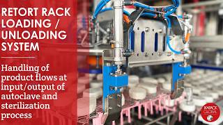 Retort tray loading-unloading - iXAPACK GLOBAL