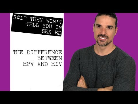 The Difference Between HPV and HIV. How to Identify an STI / STD.