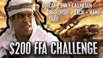 $200 FFA Challenge with Top Players | C&C Generals Zero Hour