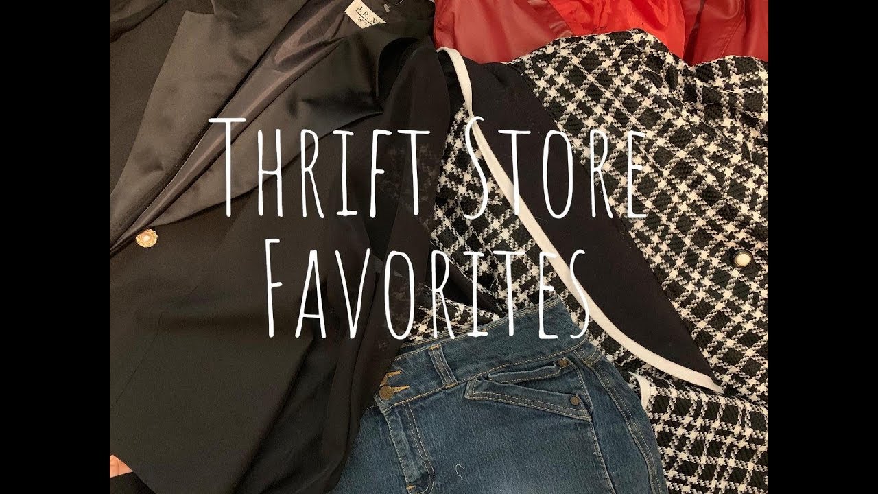 Top 5 Thrift Store Must Haves
