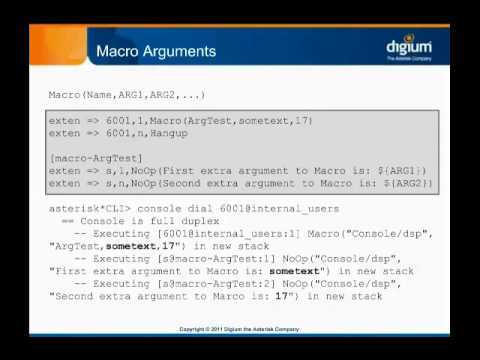 Advanced Dialplan - Dialplan Subroutines