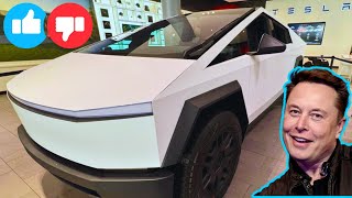 Cybertruck Satin Ceramic White Wrap Walkaround Tour…Oh My