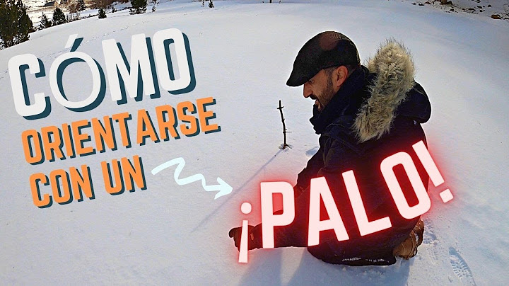 ¿¡CÓMO ORIENTARSE con un PALO y el SOL!? - Método FÁCIL | Técnicas de Supervivencia en la Montaña