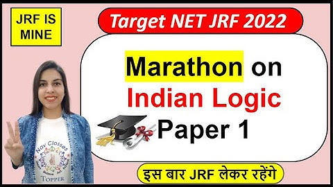 Maha Episode on Indian Logic Paper 1 | By Navdeep Kaur