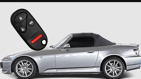 Honda S2000 Remote Programming