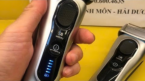 Máy Cạo Râu BRAUN SERIES 8 Sản Xuất Tại Đức Hàng Trưng Bày | Dũng Hàng Nhật