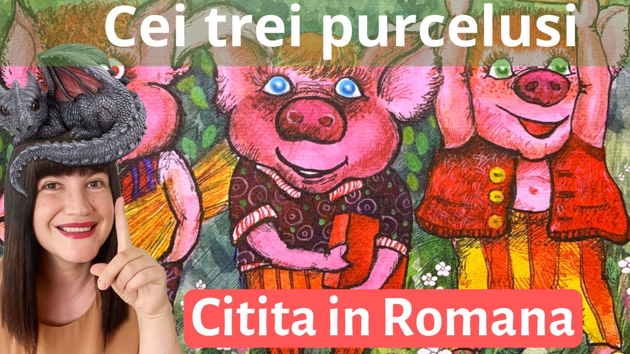 CEI TREI PURCELUSI poveste citita in Romana | Povesti pentru copii cu Aur Balaur