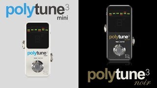 TC Electronic POLYTUNE 3 MINI - ペダル型ポリフォニック