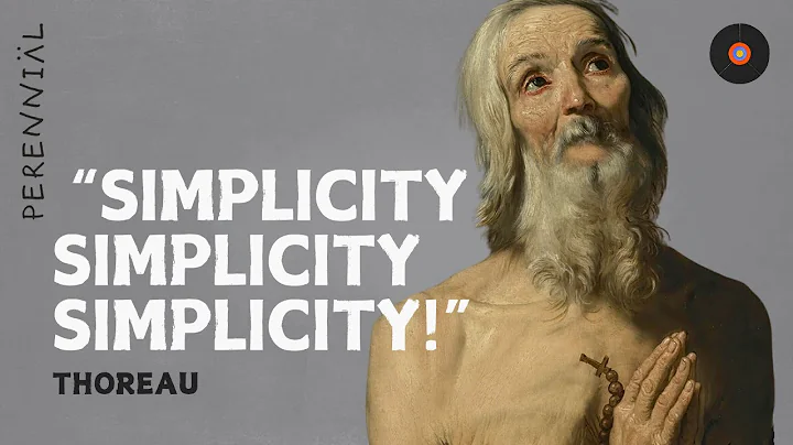 How to Live a Simple Life | Perennial Meditation with Henry David Thoreau