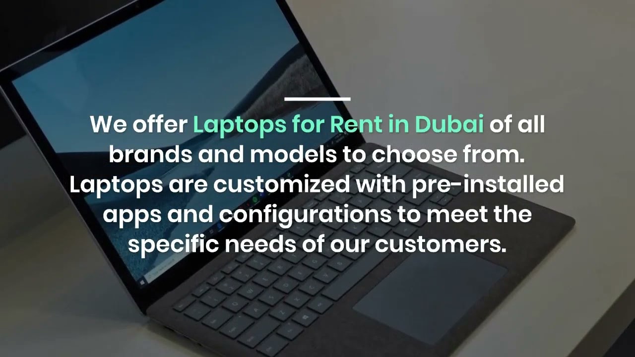 How is Laptop Rental Advantageous for Start ups in Dubai?