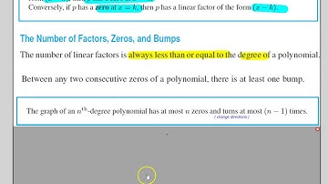 Precalculus 11.3 The Short Run Behavior of Polynomial Functi