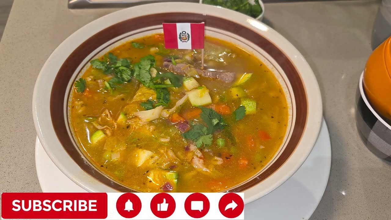 RECETA CALDO DE TRIGO CON COSTILLAS DE RES // SALUDABLE