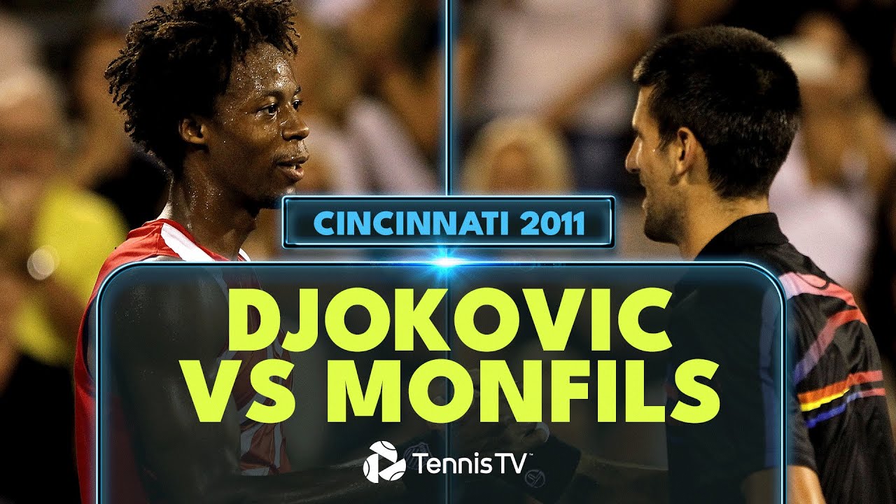 Novak Djokovic vs Gael Monfils Cincinnati 2011 Extended Highlights