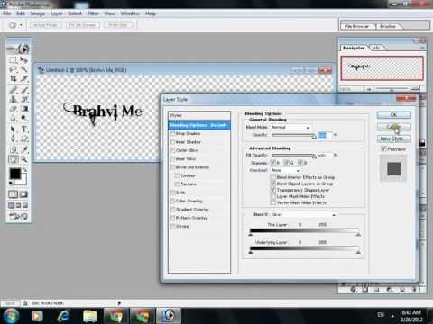 How to Make Animatin GIF in Adobe Photoshop .  [ Brahvi ]