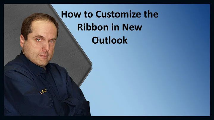 How to Customize the Ribbon in New Outlook