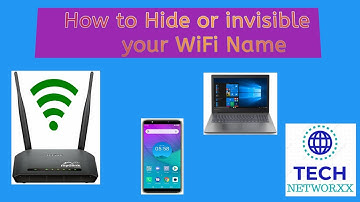 How to hide SSID of wireless routers | Hide WiFi Name