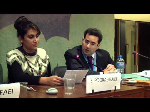 UN Watch event on Iran: Sepideh Pooraghaiee 5/5