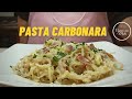 PASTA CARBONARA SIN HUEVO ✨ | Como preparar pasta a la carbonara