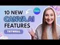 10 Insane NEW CANVA AI TOOLS That JUST LAUNCHED! 🚀 [OCTOBER 2023]
