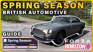 How to Complete SPRING Season Challenges | BRITISH AUTOMOTIVE ► Forza Horizon 6 screenshot 1