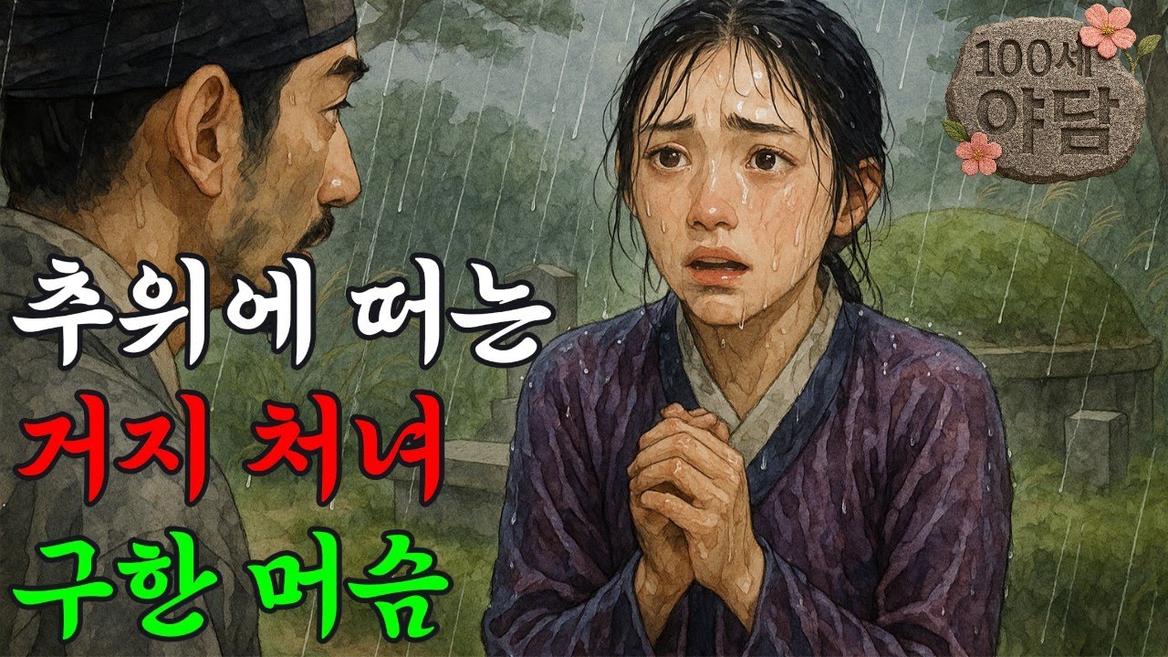 어머니 묘지에서 거지 처녀를 구한 이후 벌어진 놀라운 기적 / 야담·민담·전설·설화·옛날이야기·야사·오디오북