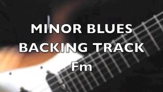 Video thumbnail of "MINOR BLUES BACKING TRACK Fm. (I Put A Spell On You)"