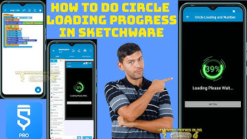 How To Do Circle Loading Progress With Percentage In Your App In Sketchware (Increase AdMob eCPM)