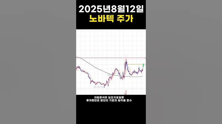 2025 08 12 노바텍 주가