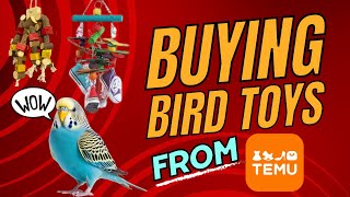 Budgie Toys Haul From Temu (I WAS SHOCKED) by David Morgan 195 views 2 months ago 2 minutes, 39 seconds