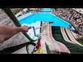 Je test le water jump en bmx  ft scoot2street  ridingzone