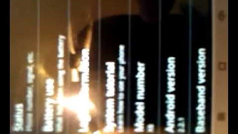 sony x8(RUNNING ANDROID 2.2 FROYO)