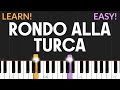 Rondo Alla Turca Wolfgang Amadeus Mozart EASY MEDIUM Piano Tutorial Amp FREE SHEET MUSIC mp3