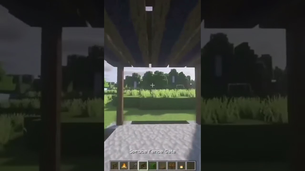 Outdoor Seating Area I Minecraft YouTube