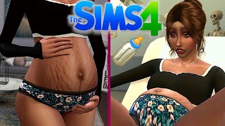 I Gave My Sim The Most Realistic Pregnancy Possible Sims 4 Pregnancy Mods