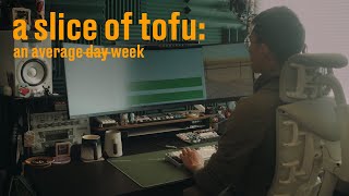 a slice of tofu [01]: an average week in the life of a keyboard content creator