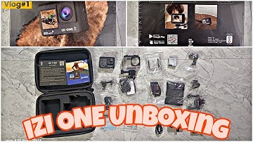 IZI ONE Action Camera Unboxing || Best Action Camera Under Budget || Moto Vlogging #skonwheelz