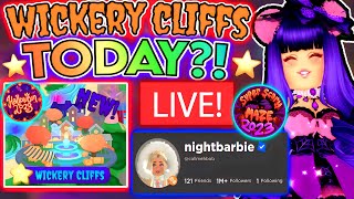 ROYALLOWEEN COMING TODAY!? BARBIE IS ONLINE! WICKERY CLIFFS