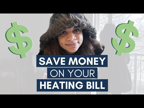 18 Ways to SAVE MONEY on Your Heating Bill | FRUGAL LIVING + apartment friendly
