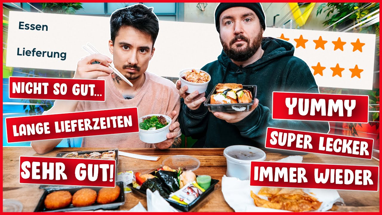 Wir BESTELLEN das LIEBLINGSESSEN von JULIEN BAM ( gotta go fast )