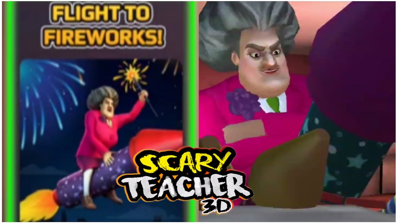 Professora malvada fase do fogo - SCARY TEACHER 