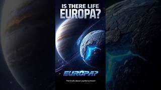 O MISTÉRIO ESCONDIDO EM EUROPA, A LUA DE JÚPITER! 😱🪐#curiosidades #shorts #universo