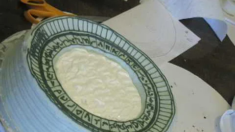 Stargate cake timelapse