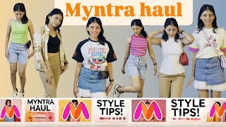 Myntra Haul Casual Wear Styling Tips How To Mix & Match Your Wardrobe