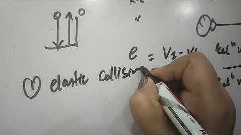 coefficient of restitution or resilience