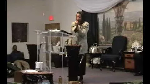 Prophetess Juanita Houston "Thank God for the Powe...
