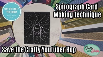 Spirograph Technique - Save the Crafty YouTuber Hop