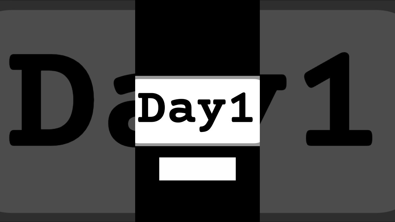 Learn Python from Zero | Day 1 | Python for Beginners 