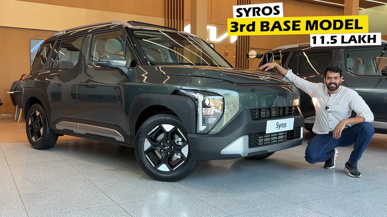 *3rd Base Model* New Kia Syros HTK+ | No Need Top Model !! Price ...