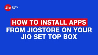 How to Install Apps From JioStore on your Jio Set Top Box - Reliance Jio screenshot 1