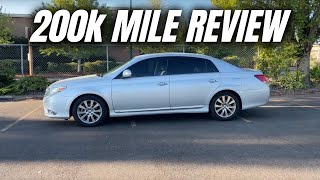 2011 Toyota Avalon (3rd gen) 200k Mile Long Term Review